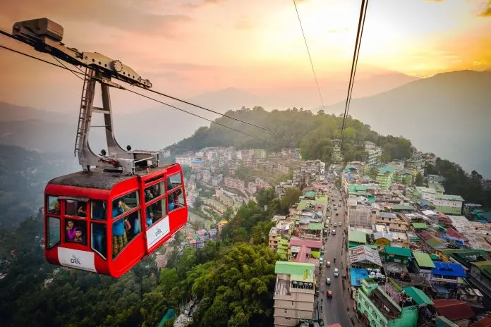 Ropeway and PRT as MRTS Transport System