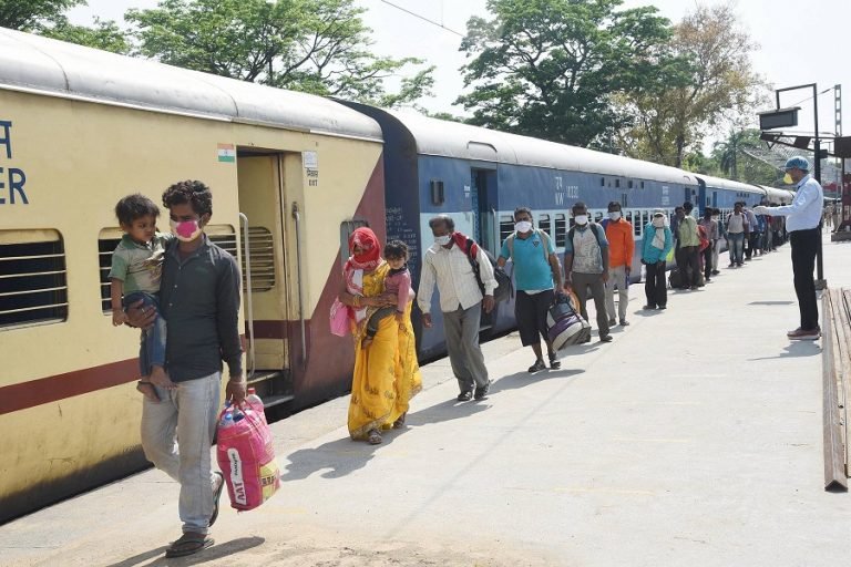 Shramik Special a first train carrying almost 1,200 workers reaches Patna