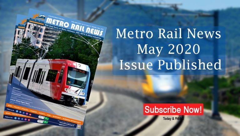 Metro Rail News May 2020 issue Published