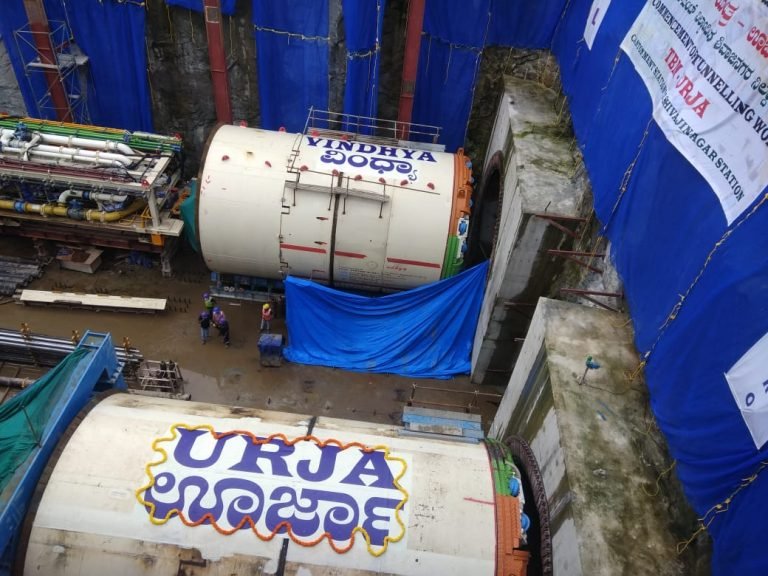 CM Yediyurappa launches Tunnel operation  for the second phase of Bangaluru metro