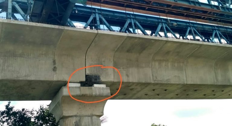 Cracks in Bengaluru metro pillar near Mysuru Road raises concerns about public safety