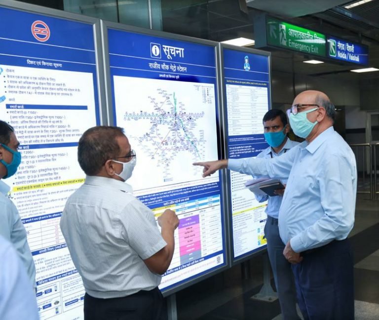 Delhi Metro Resumption: Speculations on as  DMRC chief inspects Rajiv Chowk station