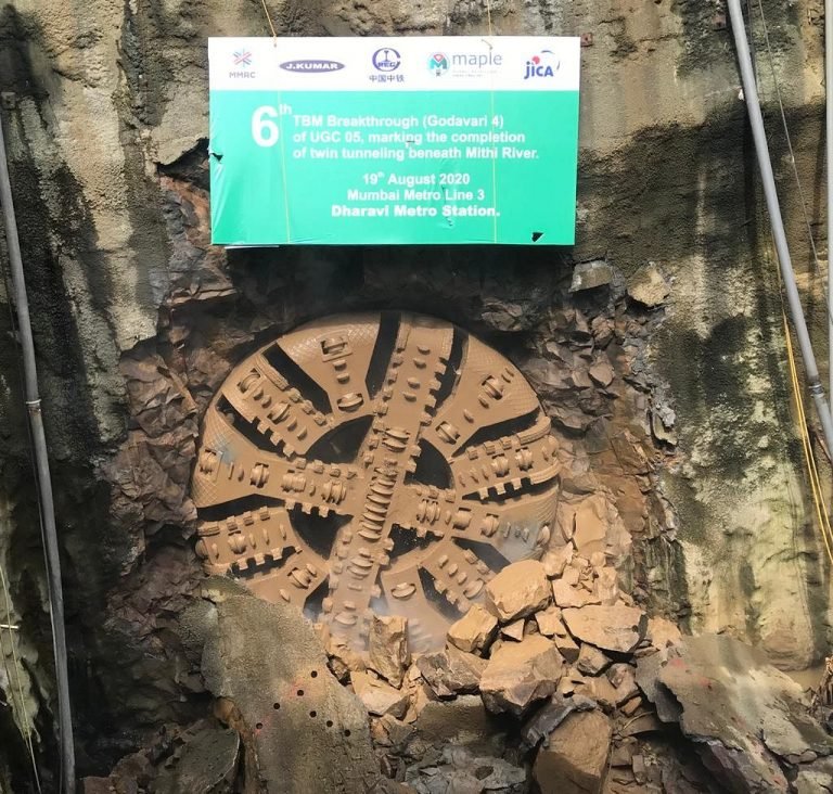 MMRC successfully completes tunnelling works beneath Mithi River