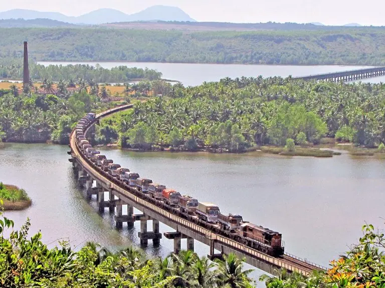 Trial for Ro-Ro train service to Kerala gains success Trial for Ro-Ro train service to Kerala gains success