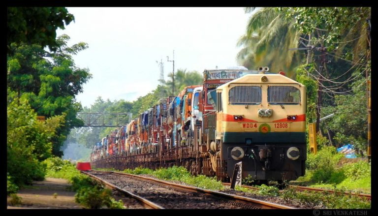 Yediyurappa to Flag off First RORO Train from Bengaluru to Solapur on Sunday