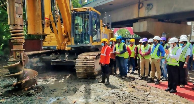 Kochi Metro starts construction on SN Junction to Thrippunithura stretch