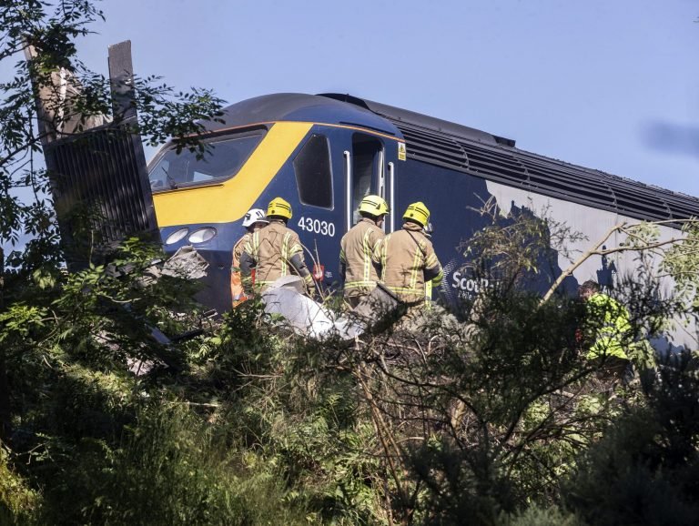 Britain train derailment: Three dead and seven hospitalised after an incident in Aberdeenshire