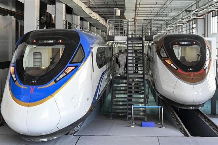 China’s fastest metro train makes debut
