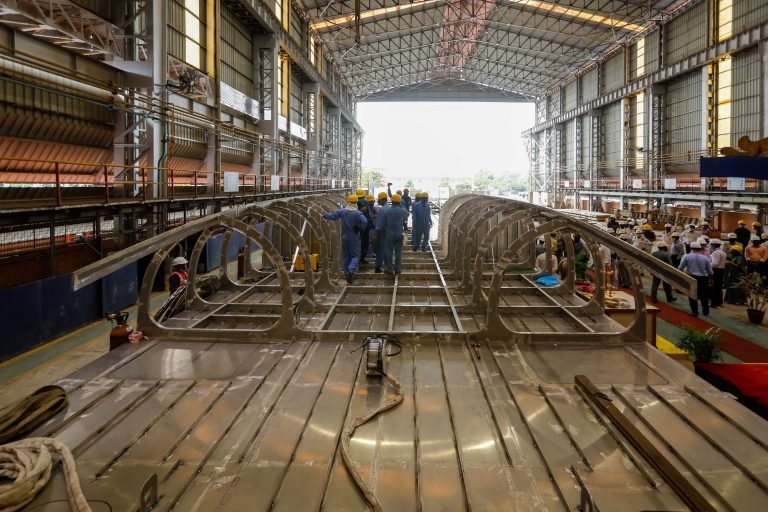 Kochi Metro holds Keel-laying ceremony of Water Metro’s first boat 