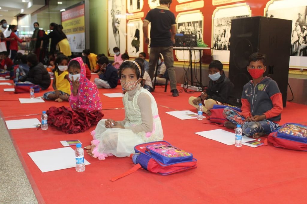 Children from Vigyan Foundation Enjoy a Ride in Lucknow Metro 1 IMG 20201121 WA0001