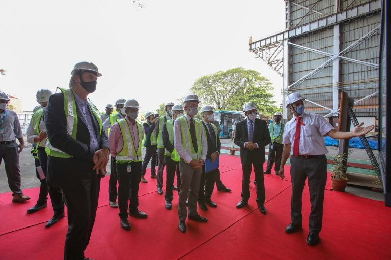 A Nine Member Delegation Of Foreign Ambassadors Visits Kochi Metro