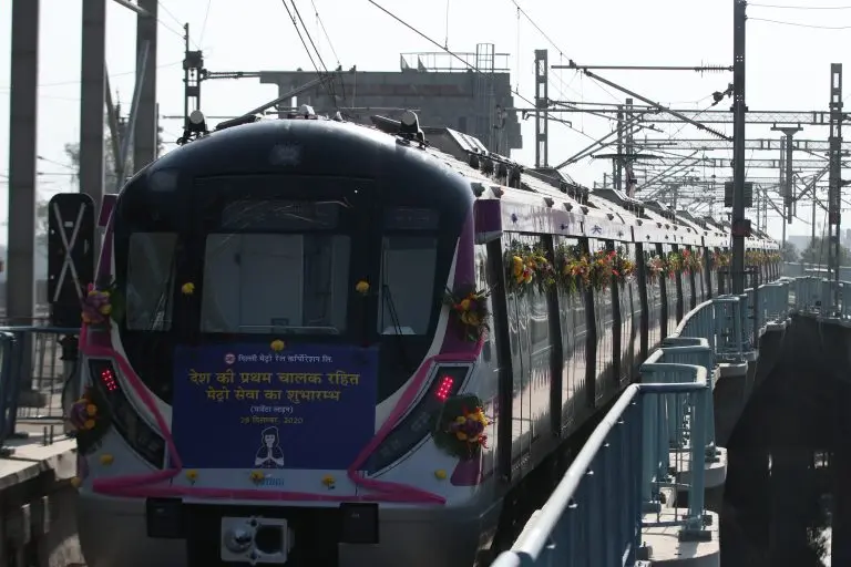 Driverless Operations On Delhi Metro’s Pink Line By Mid 2021 Driverless Operations On Delhi Metro’s Pink Line By Mid 2021
