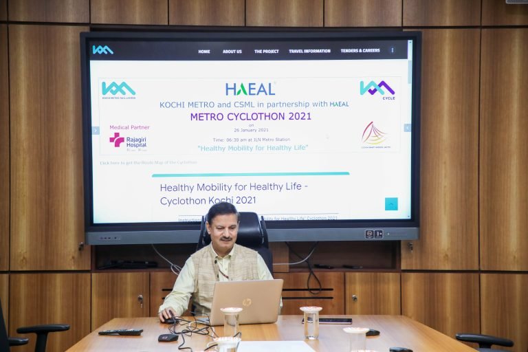 Kochi Metro To Organize “Metro Cyclothon-2021” In Association With CSML On Republic Day