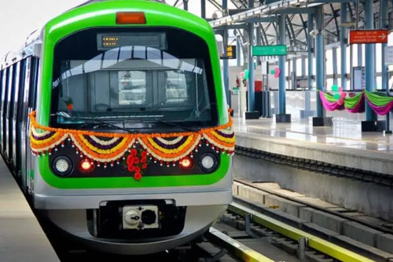 Union Minister Hardeep Singh Puri and CM Yediyurappa Inaugarate Southern Extention Line of Bengaluru Metro