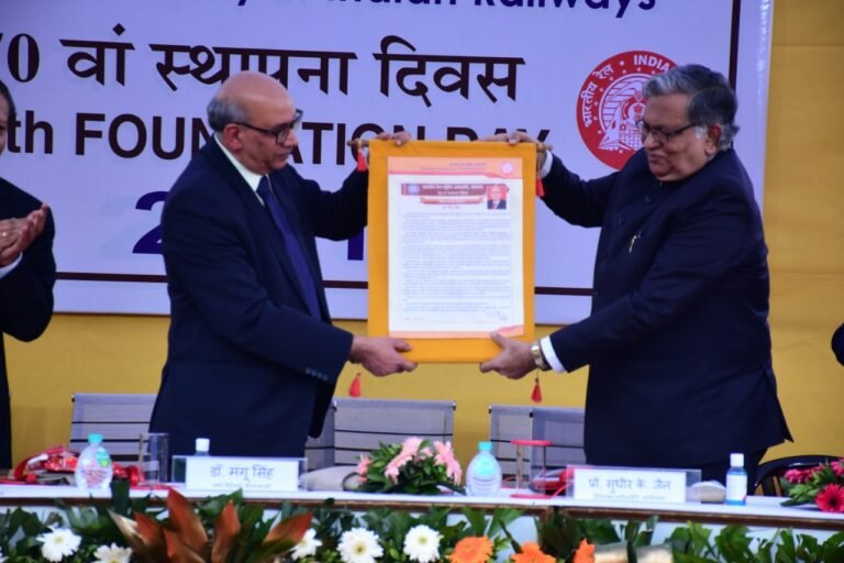 DMRC’s MD Mangu Singh Conferred With ‘Distinguished Alumnus’ Award By The National Academy Of Indian Railways