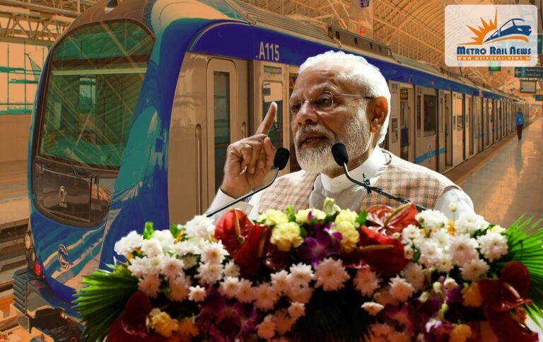 PM Modi to inaugurate Washermenpet-Wimco Nagar stretch of Chennai Metro Phase 1 Extension