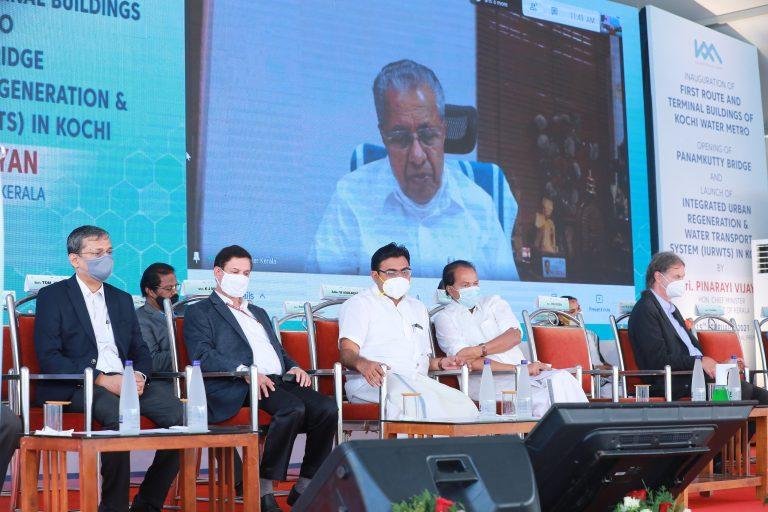 Kerala CM inaugurates first route of Water Metro project