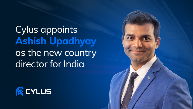 Rail Cybersecurity in India. Cylus appoints Ashish Upadhyay to expand its footprint.