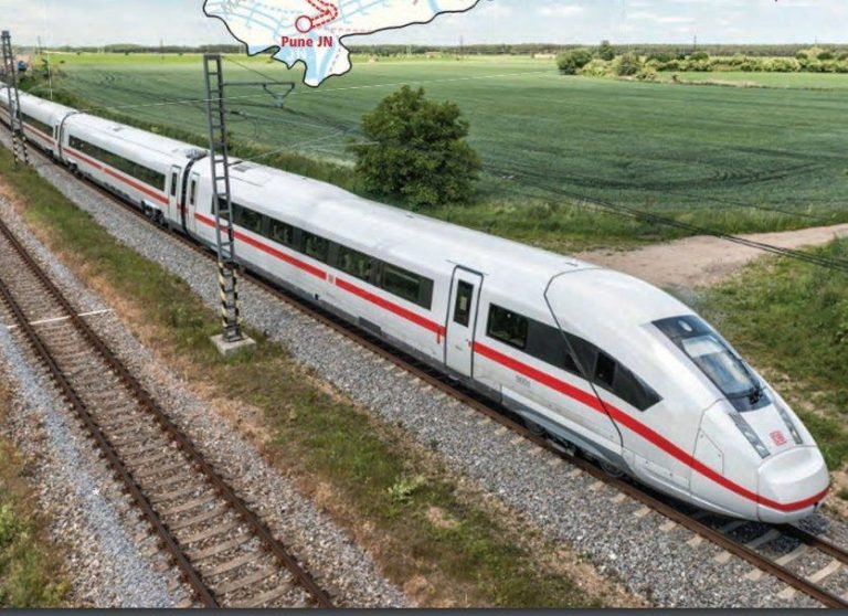 Central Government approves Pune-Nashik Semi High-Speed Railway Line