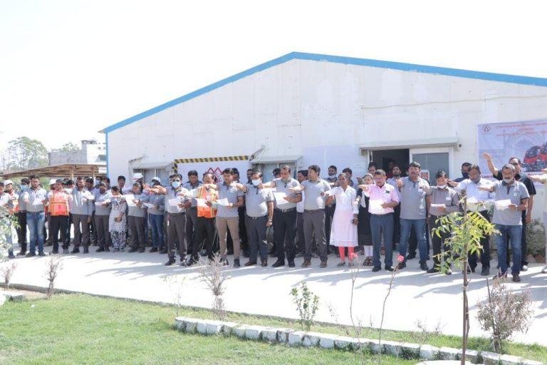 UP Metro Celebrates NATIONAL SAFETY WEEK at Kanpur Project