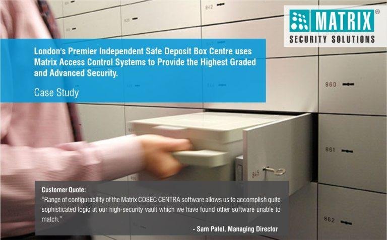 Sovereign Safe Controls Access to their Safety Deposit Vault through Efficient Matrix Security Solutions