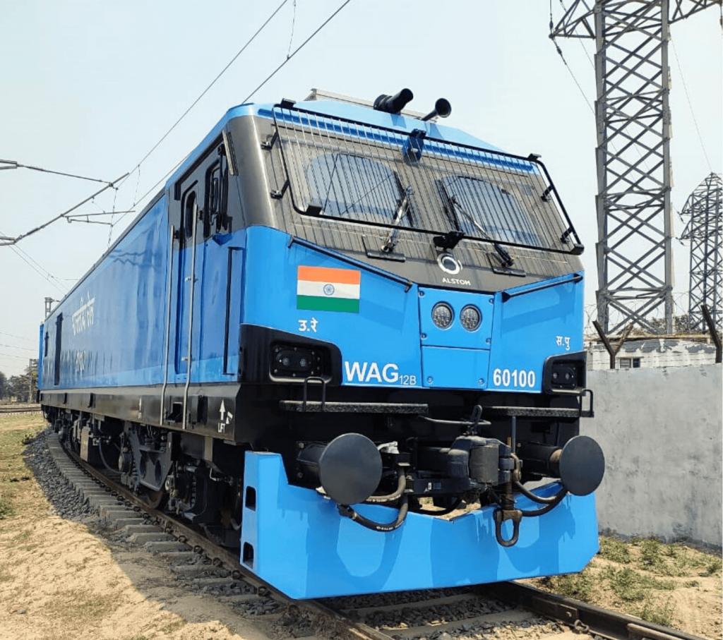 Alstom delivers the 100th electric of 12,000 HP to Indian