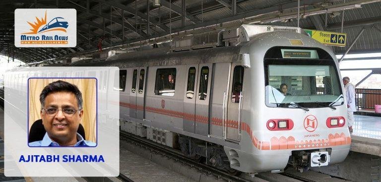 Ajitabh Sharma is the new MD of Jaipur Metro