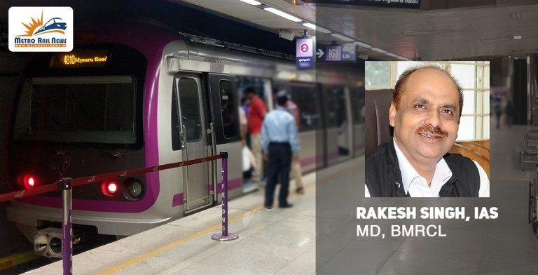 Rakesh Singh is New MD of Bangalore Metro