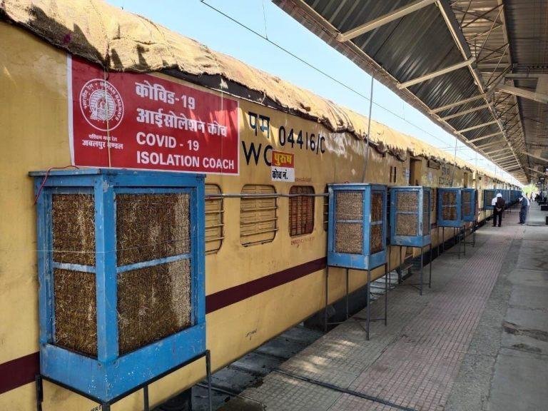 70,000 Isolation beds made available by Railways in more than 4400 Covid Care Coaches