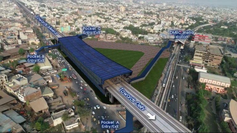 Ghaziabad RRTS Station with Full of commuter centric features taking shape
