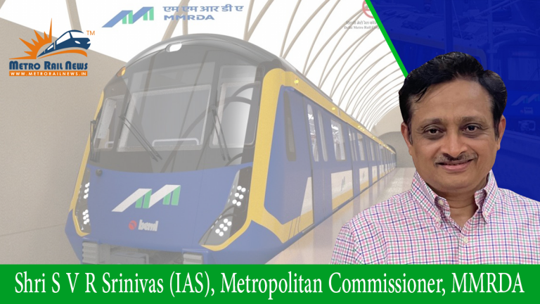 IAS Officer SVR Srinivas appointed as the new metropolitan commissioner of MMRDA.