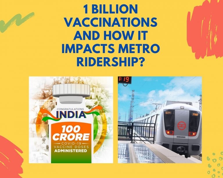 1 Billion Vaccinations and how it Impact Metro Ridership?