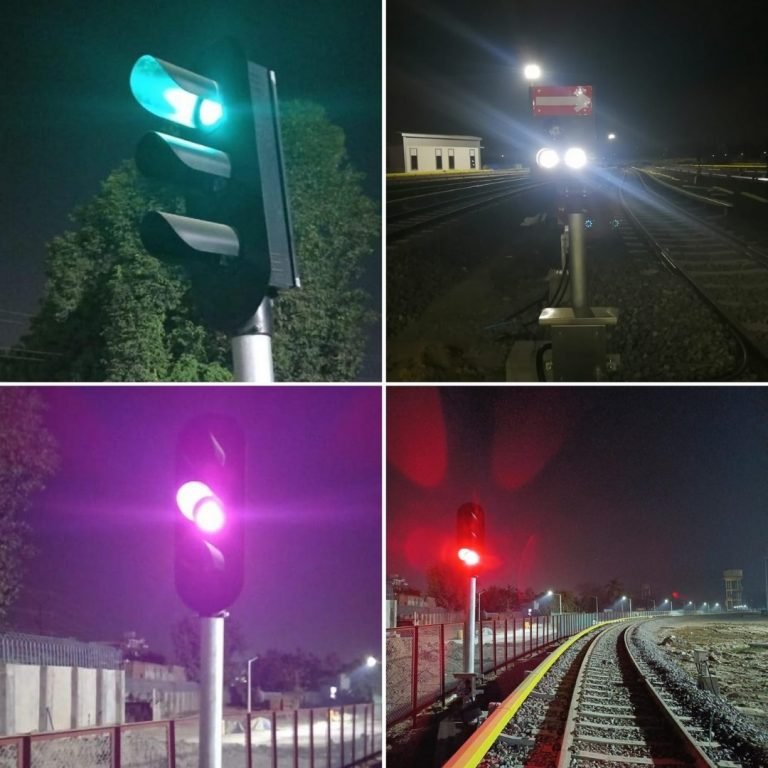 Kanpur Metro: Signal Installation on Priority Section almost completed; Signals in depot being Tested before trial with Train