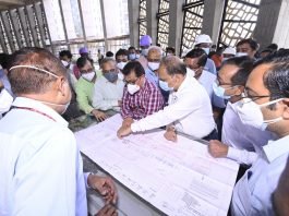 Inspection of the new metro stretch between Kavi Subhas to Salt Lake