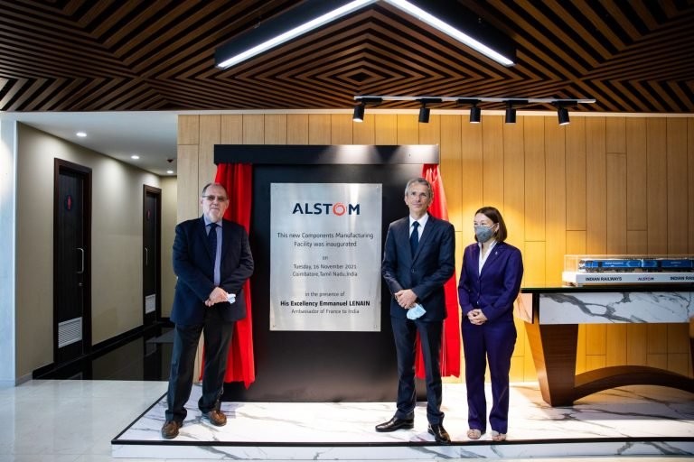 Alstom inaugurates new components manufacturing facility in Coimbatore, India in the presence of his excellency Ambassador of France to India