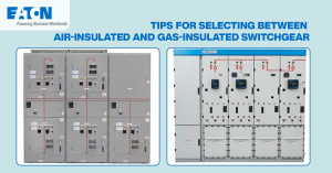 Tips for selecting between air-insulated and gas-insulated switchgear