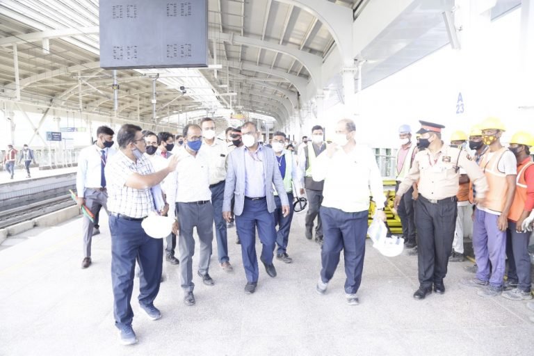 CMRS Inspection of Pune Metro for PCMC to Phugewadi Section