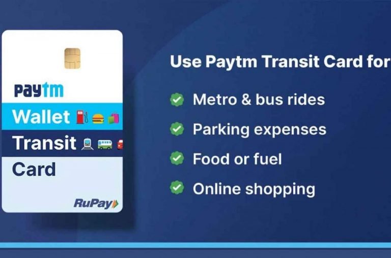 Paytm launches a Transit card, advantageous for multi-modal transport services