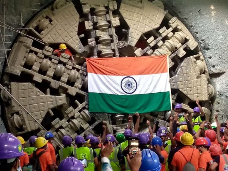 Breakthrough for metro TBMs at MG Road, Dairy Circle