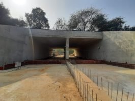 Jangpura RRTS station underpass