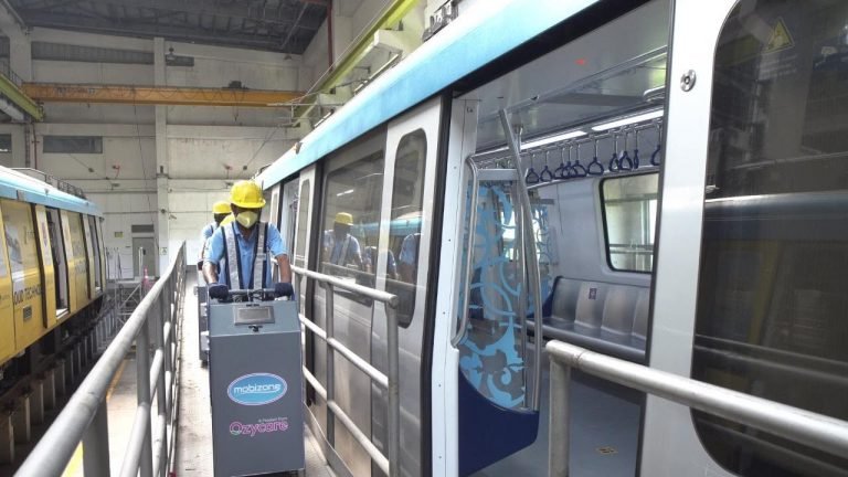 Hyderabad metro rail becomes first in India to start ozone-based sanitisation of Metro coaches