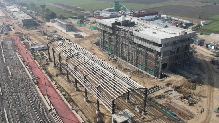 Duhai Depot’s administrative building almost ready for India’s first Regional Rail