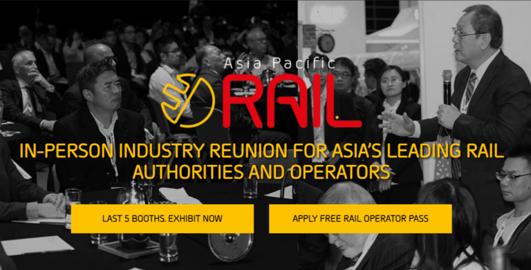 The 24th edition of Asia Pacific Rail is back as an in-person event in May 2022 in Thailand