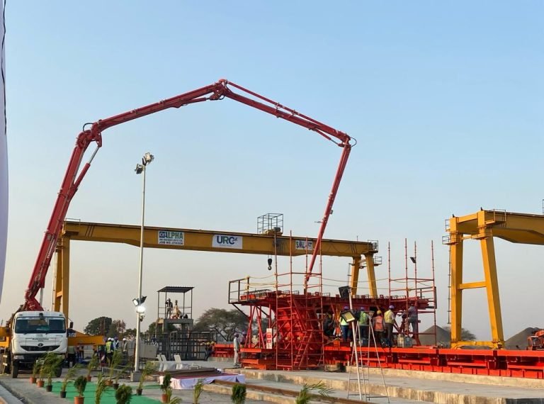 RVNL casts segments for Indore Metro’s Yellow line