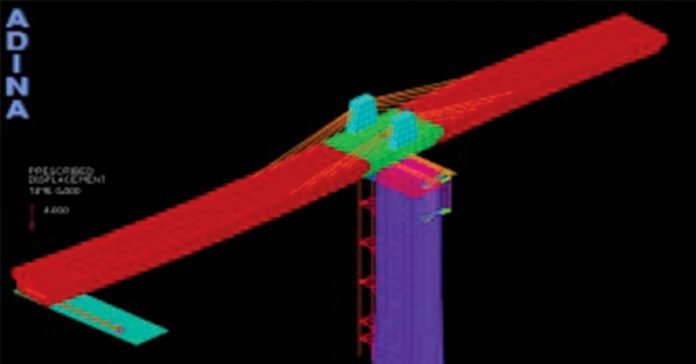 Concrete bridge girder