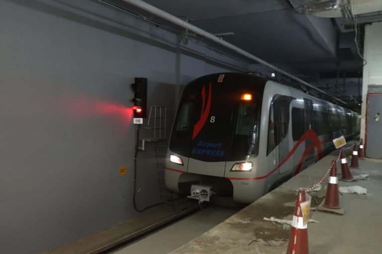DMRC begins trial runs between Dwarka Sector 21-IICC section at Airport Express line