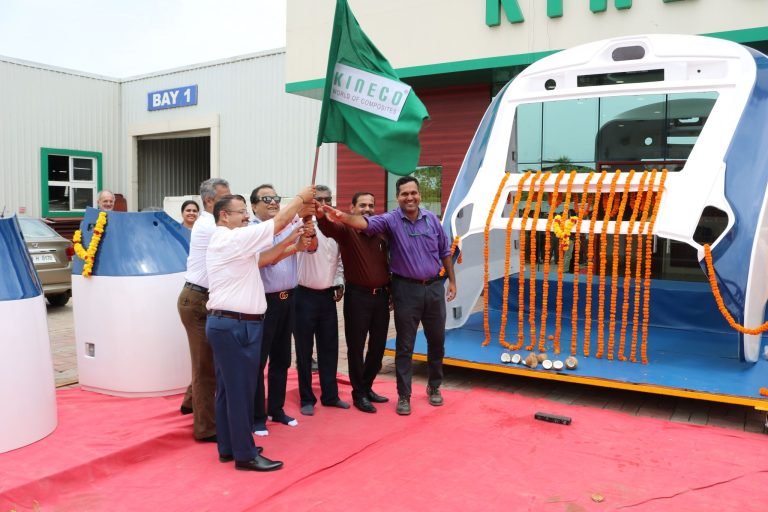 Kineco Limited flags off its first train nose for Vande Bharat Express