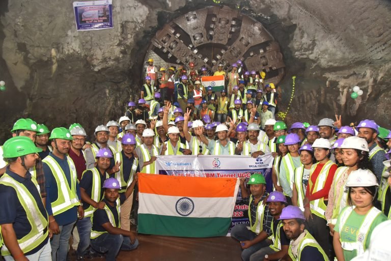 Pune Metro completes 12 Km Underground Metro Tunnelling Work by TBM