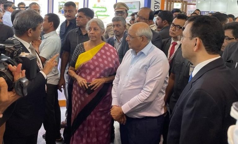 FM Nirmala Sitharaman along with Gujarat CM inaugurates NTPC’s mini smart city