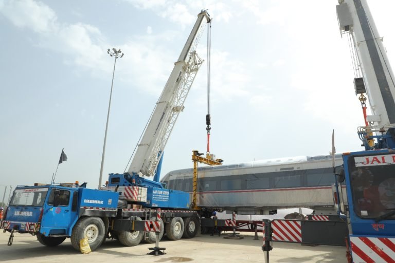 First trainset of India’s first RRTS reaches Duhai Depot from Savli, Gujarat